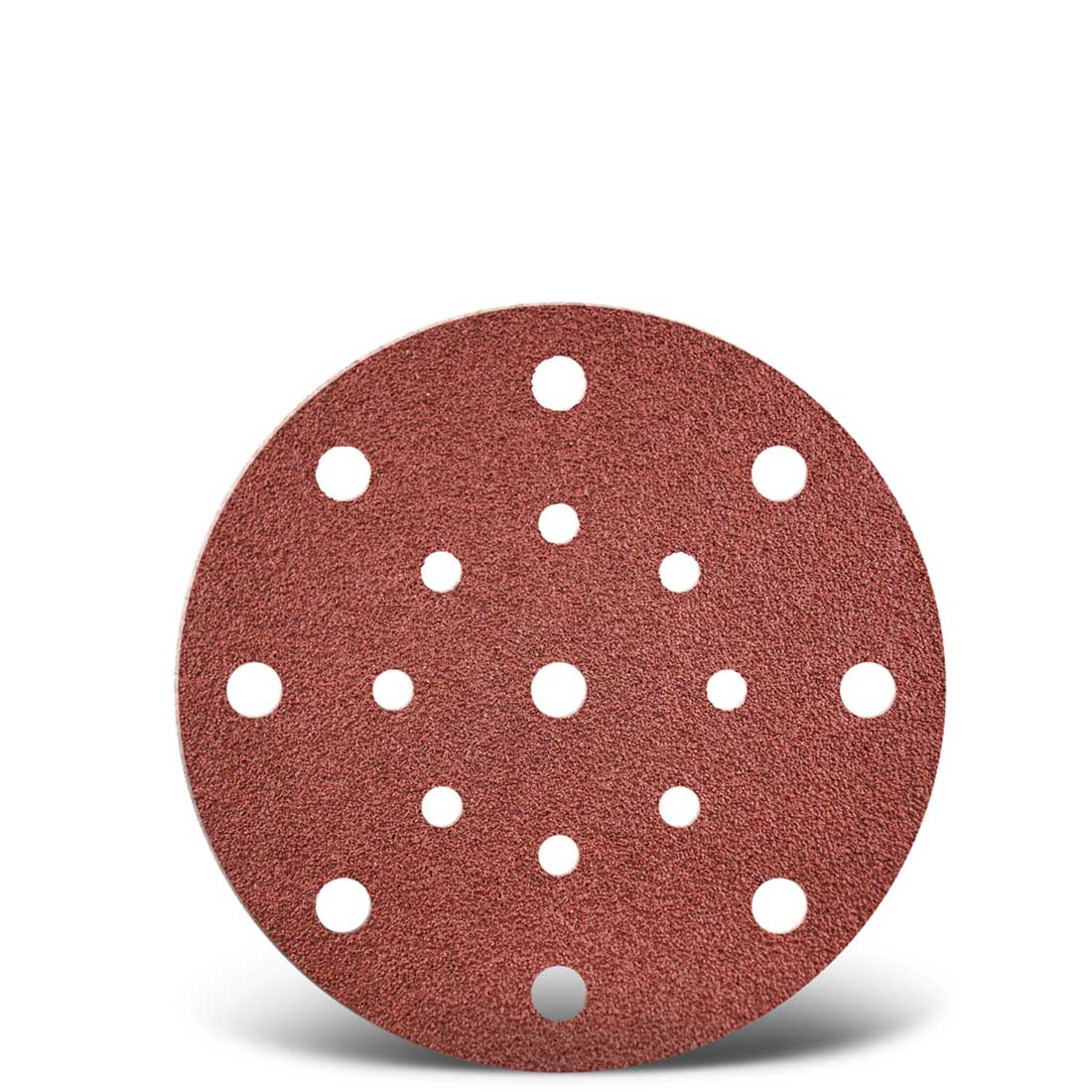 MENZER hook & loop sanding discs for random orbital sanders, G24–240, Ø 150 mm / 17 hole / aluminium oxide