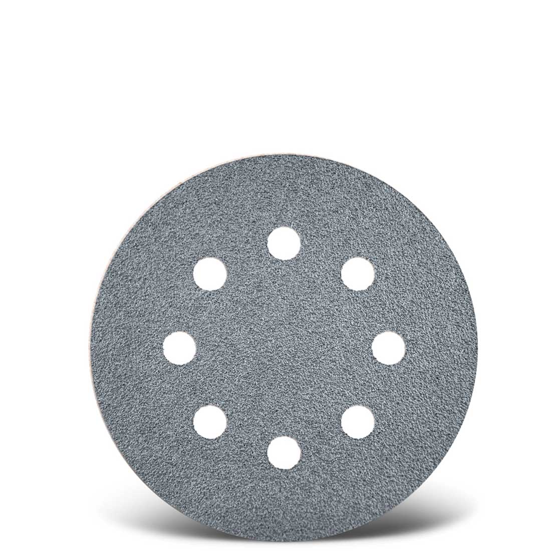 MENZER hook & loop sanding discs for random orbital sanders, G40–400, Ø 125 mm / 8 hole / semi-friable aluminium oxide