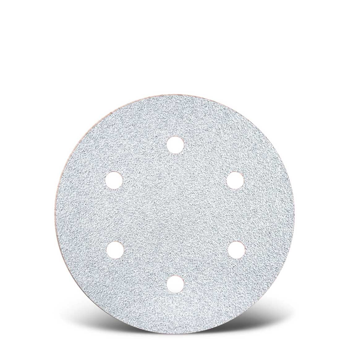 MENZER hook & loop sanding discs for random orbital sanders, G40–400, Ø 150 mm / 6 hole / stearated aluminium oxide