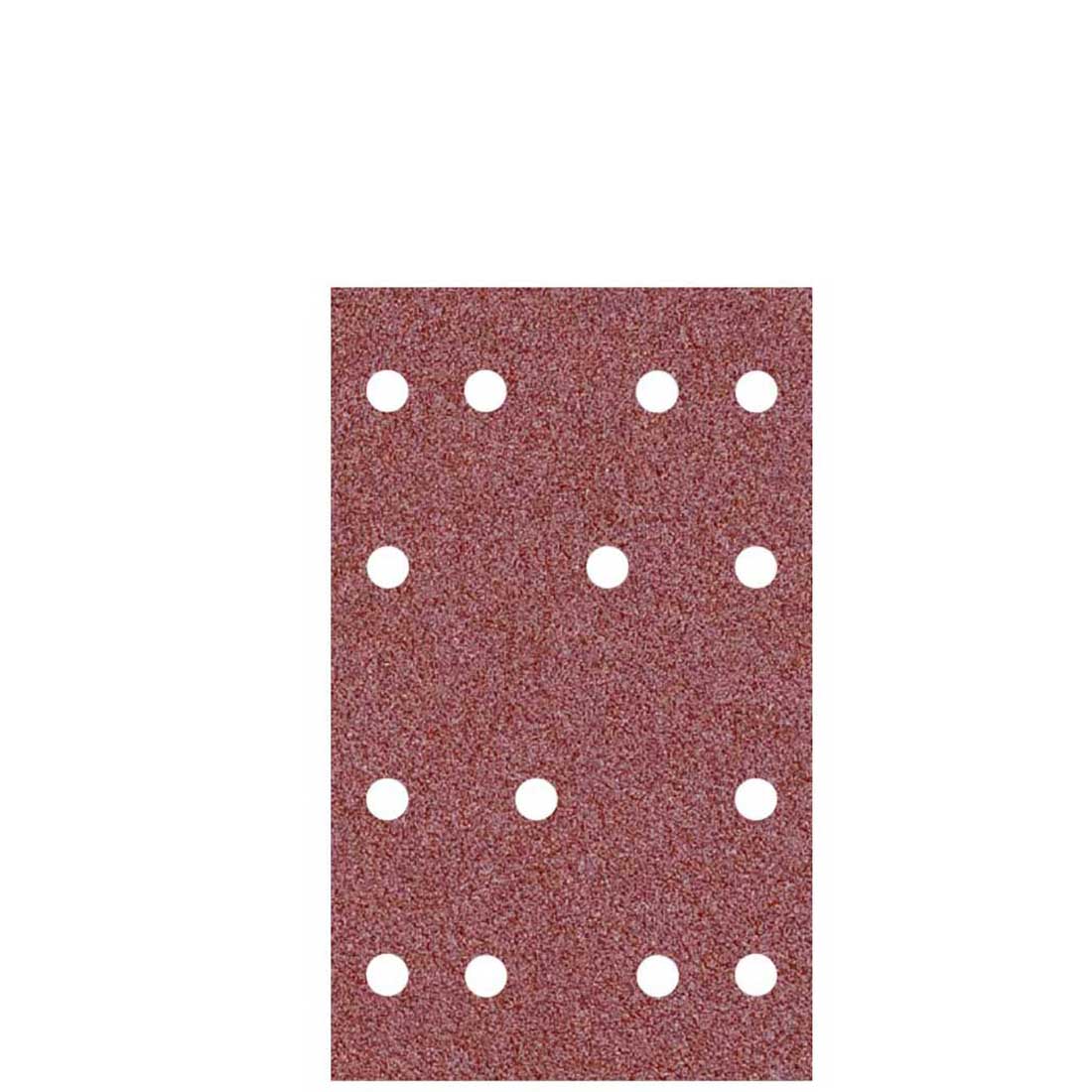 MioTools hook & loop sanding sheets for orbital sanders, G40–240, 133 x 80 mm / 14 hole / aluminium oxide