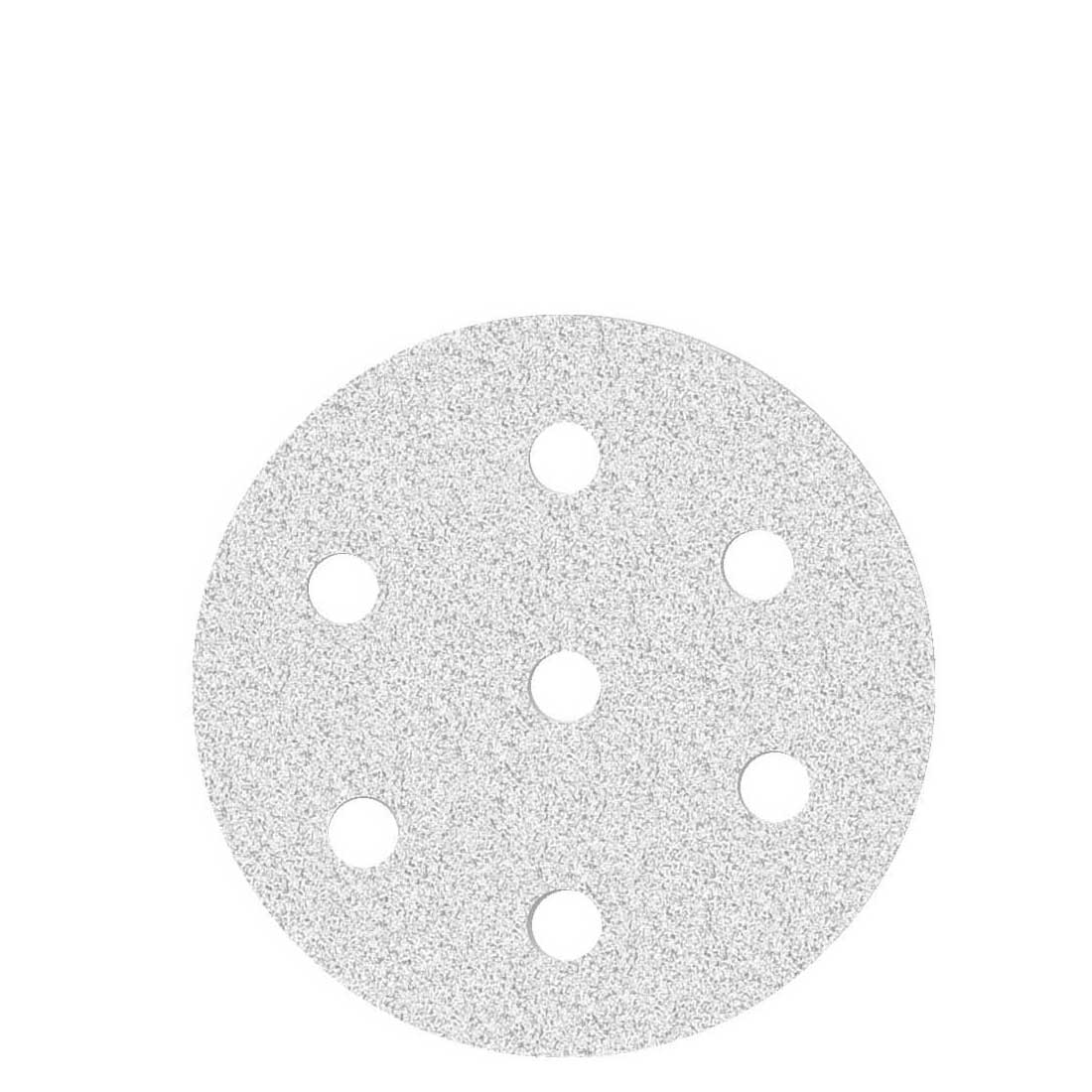 MioTools hook & loop sanding discs for random orbital sanders, G40–400, Ø 90 mm / 7 hole / stearated aluminium oxide