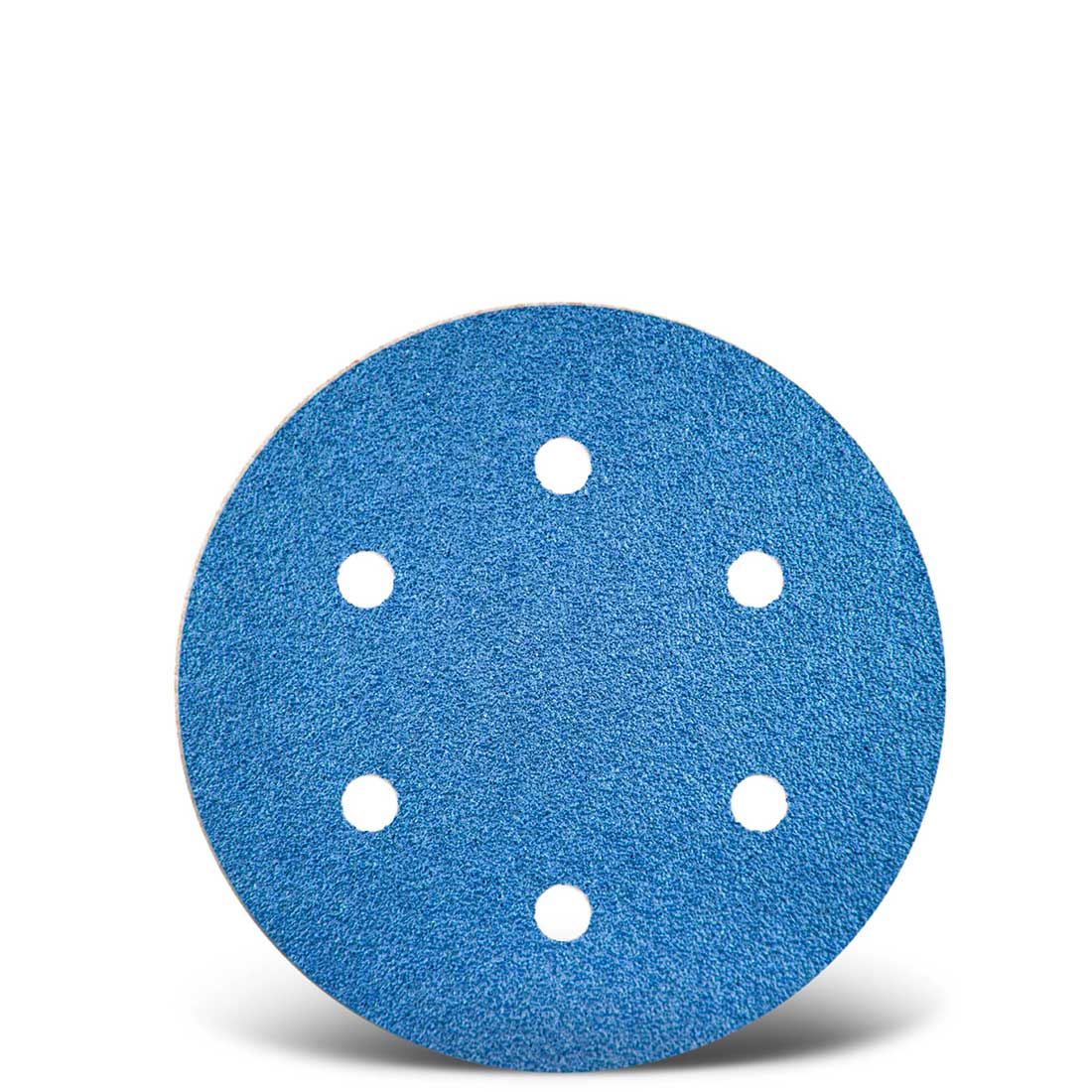 MENZER hook & loop sanding discs for random orbital sanders, G24–120, Ø 150 mm / 6 hole / zirconium aluminium oxide