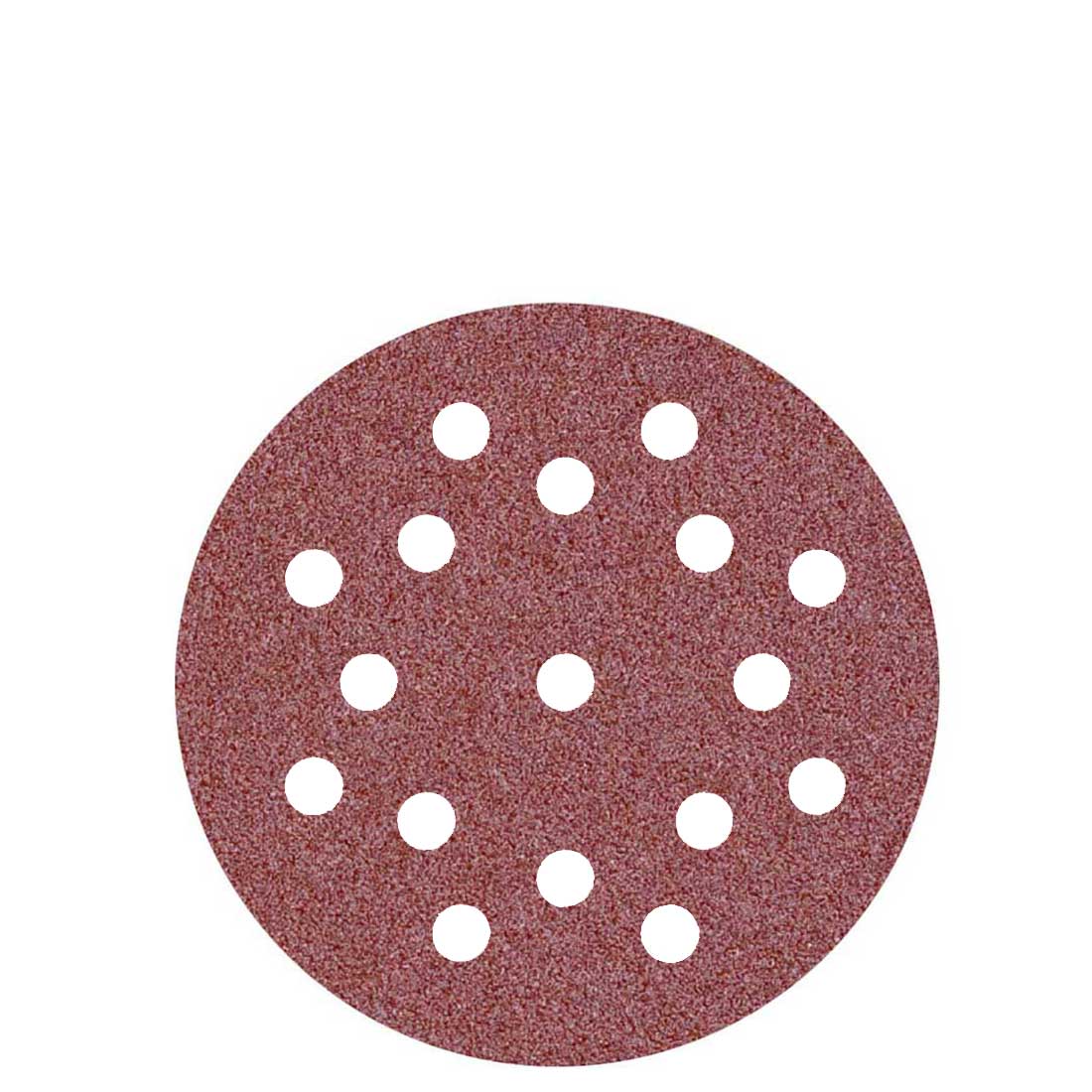 MioTools hook & loop sanding discs for random orbital sanders, G24–240, Ø 125 mm / 17 hole / aluminium oxide