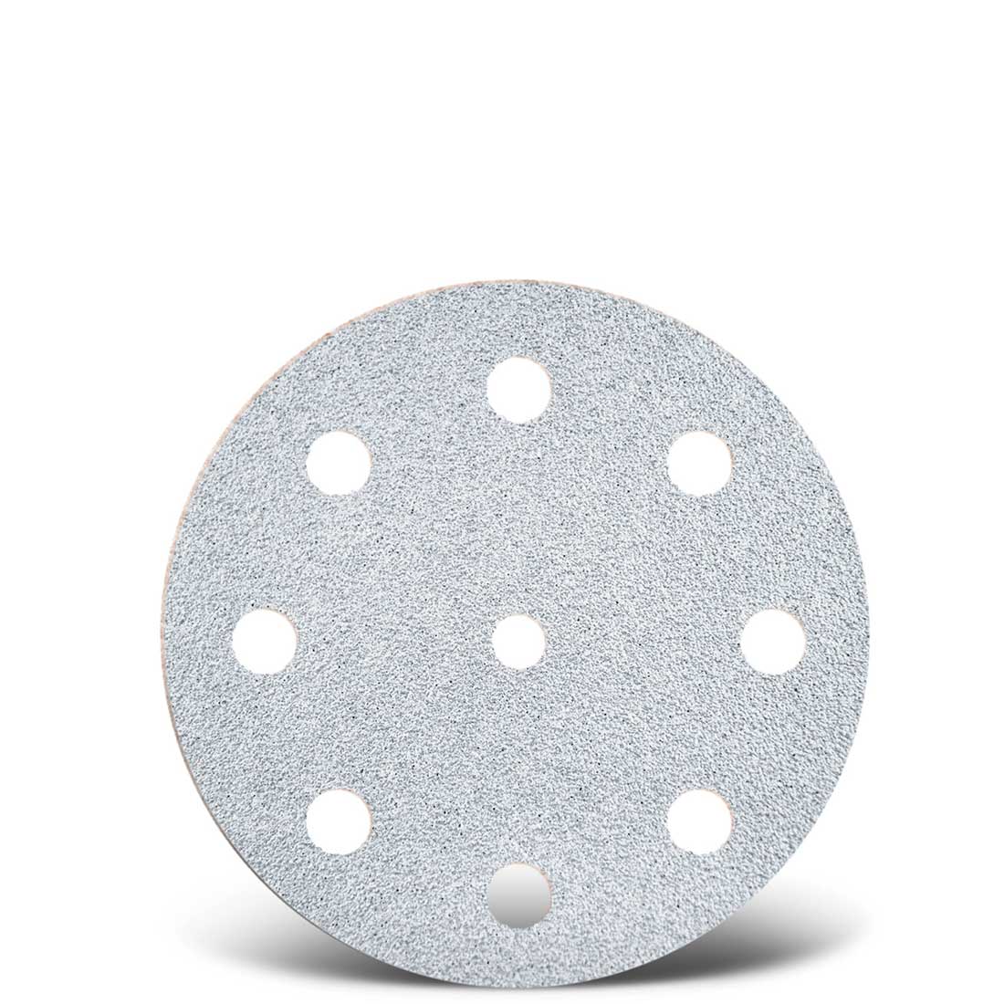 MENZER hook & loop sanding discs for random orbital sanders, G40–400, Ø 125 mm / 9 hole / stearated aluminium oxide