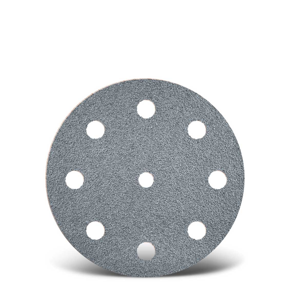 MENZER hook & loop sanding discs for random orbital sanders, G40–400, Ø 125 mm / 9 hole / semi-friable aluminium oxide
