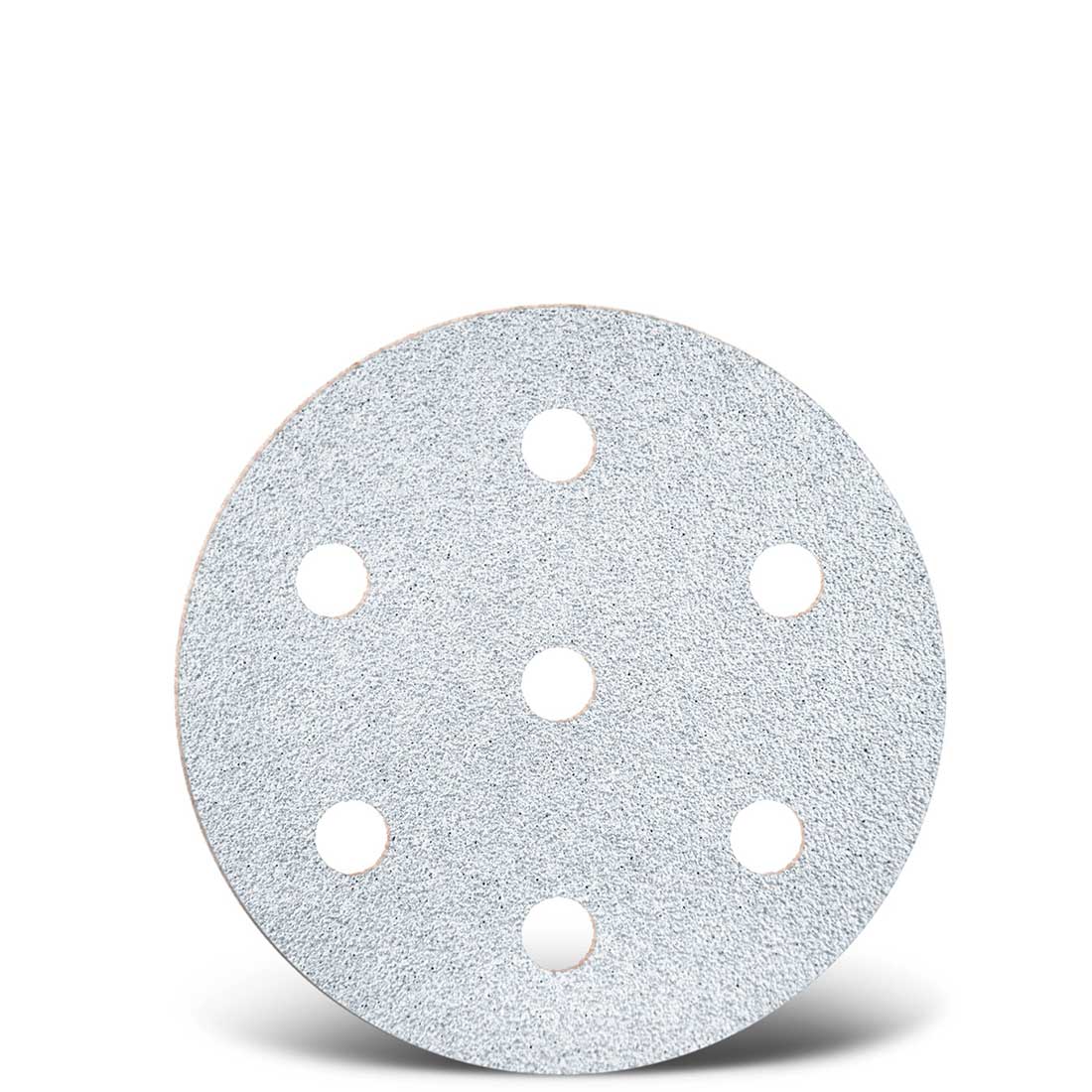 MENZER hook & loop sanding discs for random orbital sanders, G40–400, Ø 90 mm / 7 hole / stearated aluminium oxide