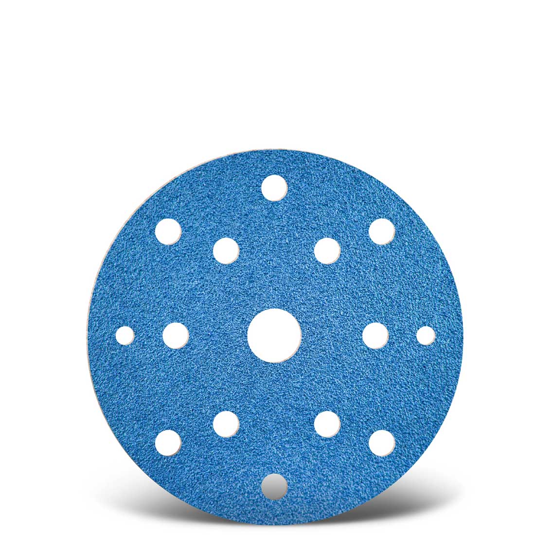 MENZER hook & loop sanding discs for random orbital sanders, G24–120, Ø 150 mm / 15 hole / zirconium aluminium oxide