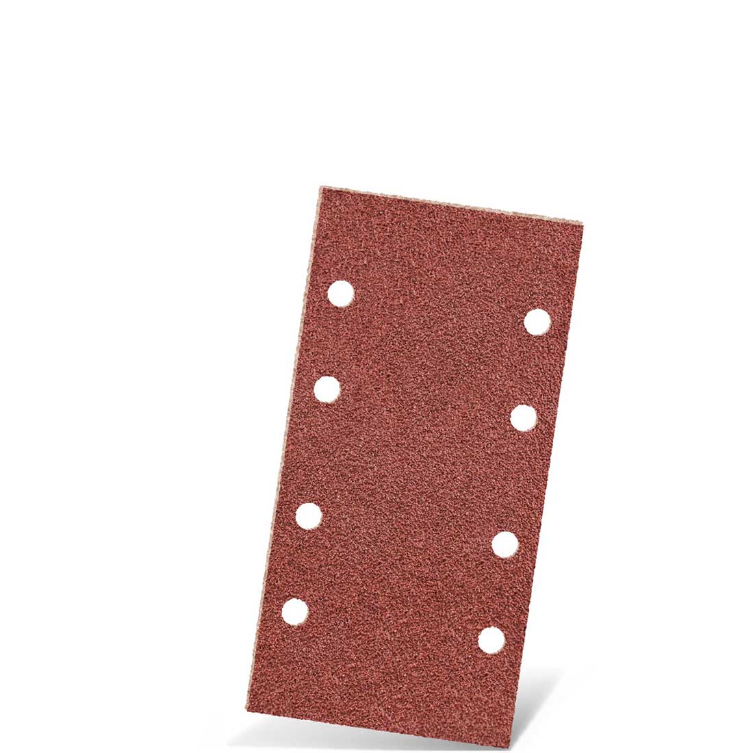 MENZER hook & loop sanding sheets for orbital sanders, G40–240, 186 x 93 mm / 8 hole / aluminium oxide