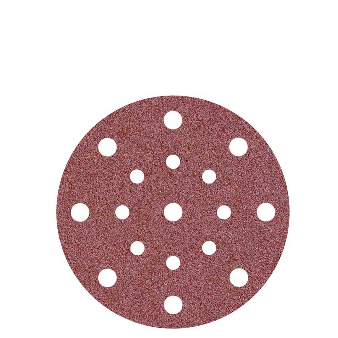 MioTools hook & loop sanding discs for random orbital sanders, G24–240, Ø 150 mm / 17 hole / aluminium oxide