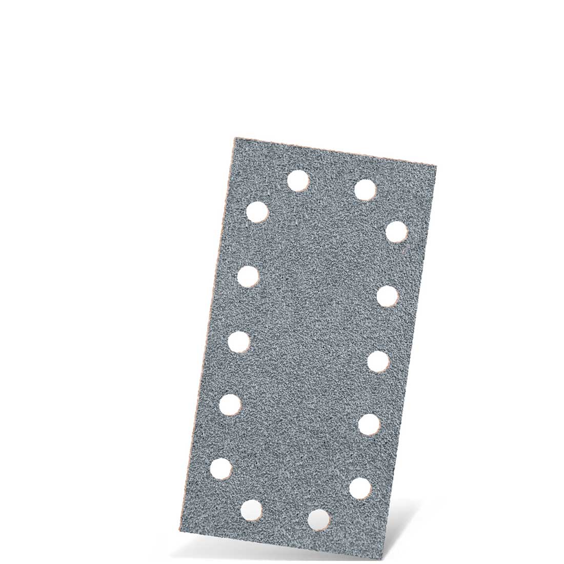 MENZER hook & loop sanding sheets for orbital sanders, G40–400, 230 x 115 mm / 14 hole / semi-friable aluminium oxide