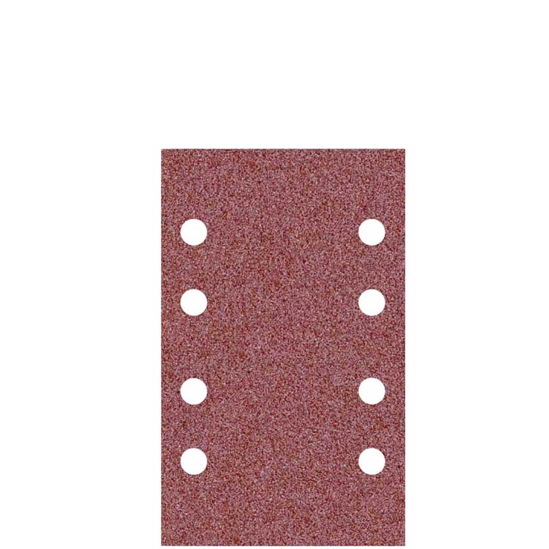 MioTools hook & loop sanding sheets for orbital sanders, G40–240, 133 x 80 mm / 8 hole / aluminium oxide