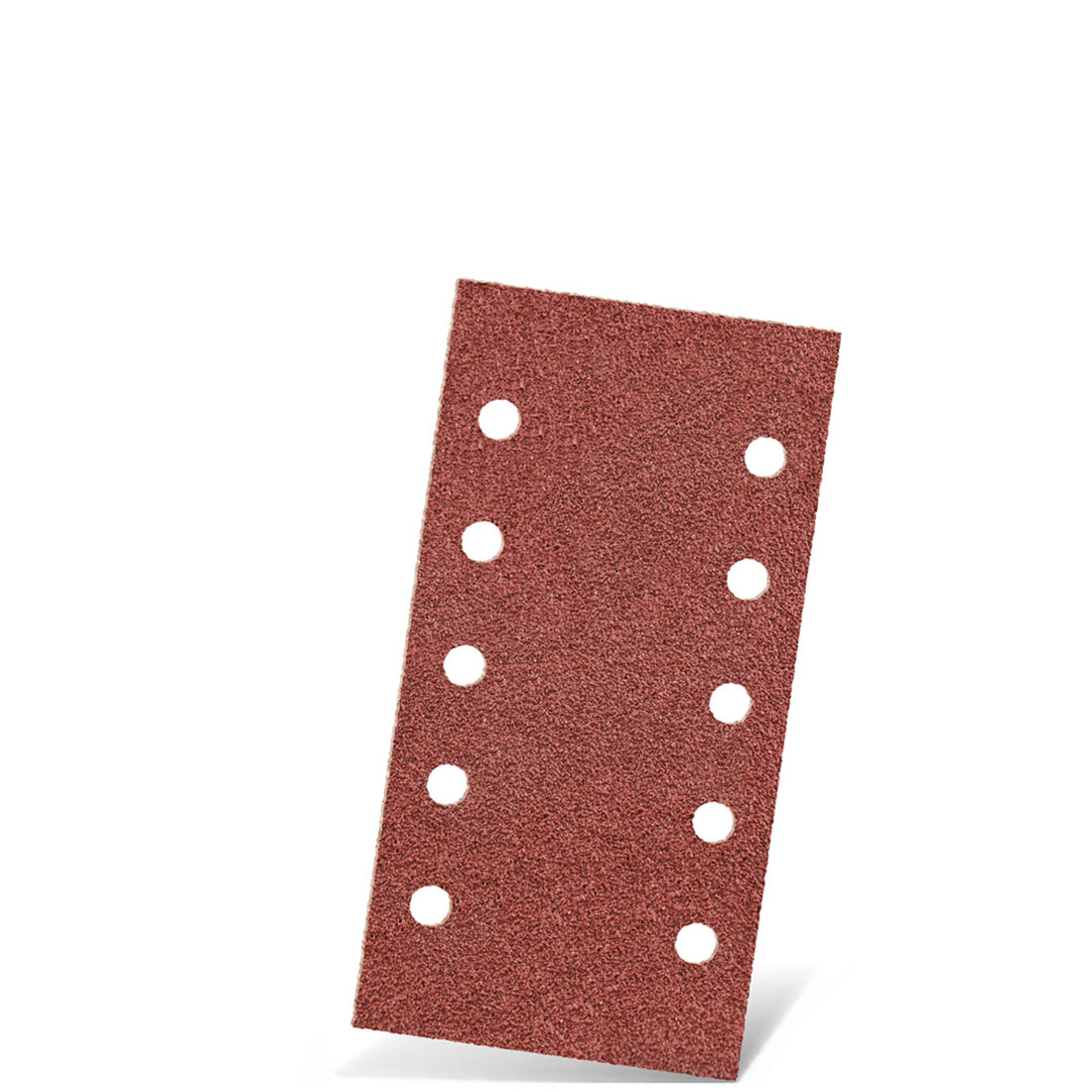 MENZER hook & loop sanding sheets for orbital sanders, G40–240, 230 x 115 mm / 10 hole / aluminium oxide