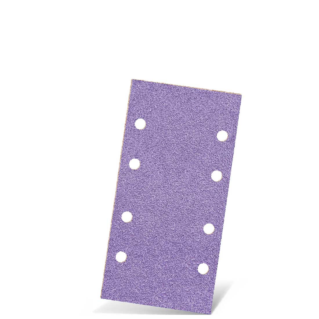 MENZER hook & loop sanding sheets for orbital sanders, G40–400, 186 x 93 mm / 8 hole / Ceramic mix