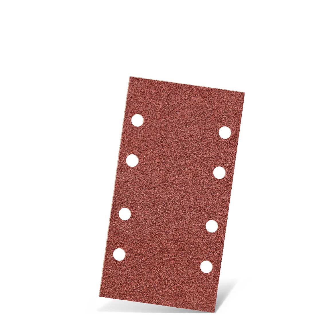 MENZER hook & loop sanding sheets for orbital sanders, G40–240, 180 x 93 mm / 8 hole / aluminium oxide