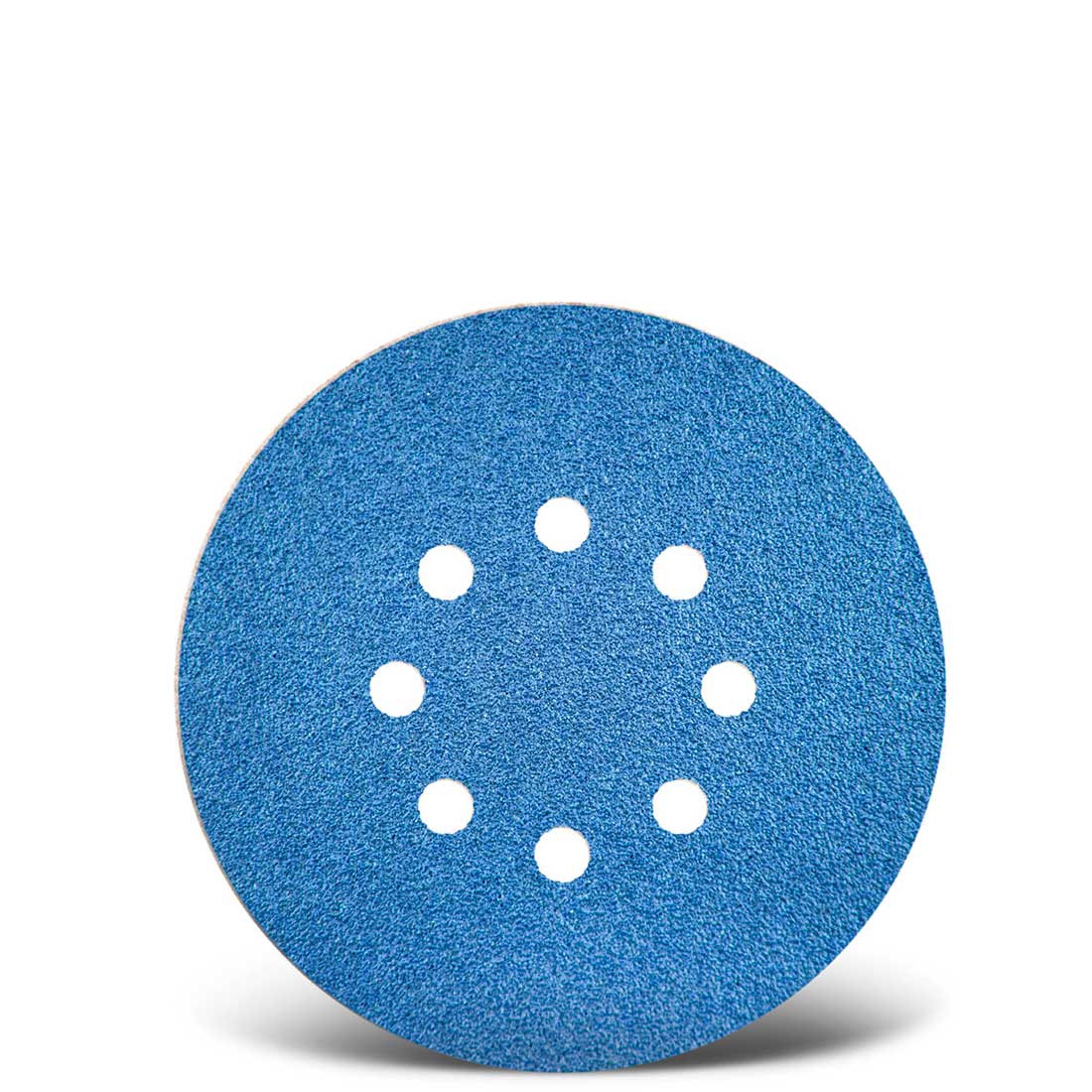 MENZER hook & loop sanding discs for random orbital sanders, G24–120, Ø 150 mm / 8 hole / zirconium aluminium oxide