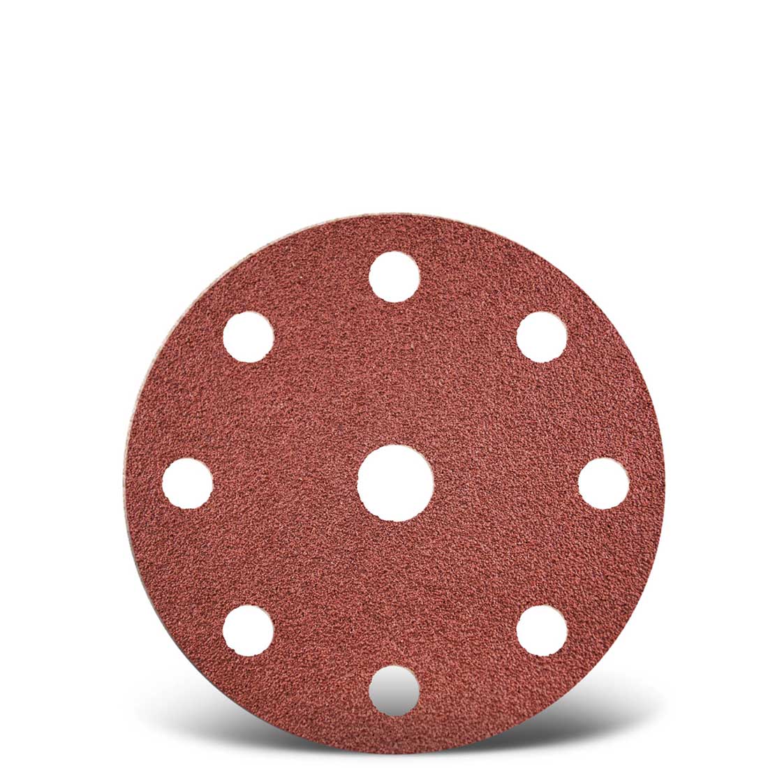 MENZER hook & loop sanding discs for random orbital sanders, G24–240, Ø 150 mm / 9 hole / aluminium oxide